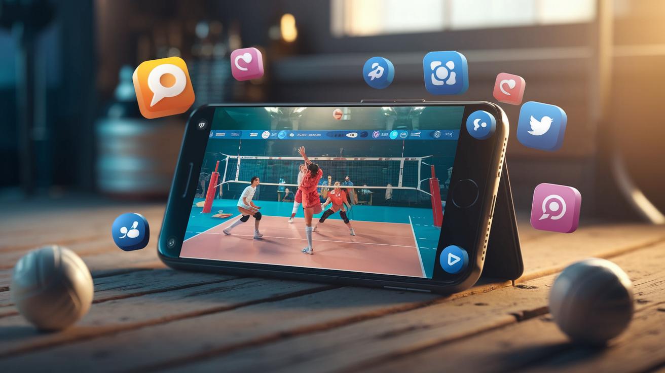 Siatkówka w mediach społecznościowych – jak śledzić ulubionych zawodników?